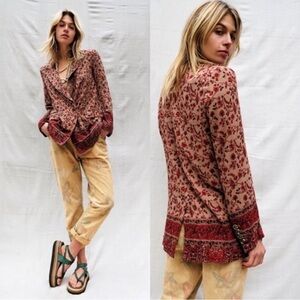 Free People Bellflower Blazer Size Small